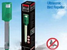 Ultrasonic Bird Repeller NEW 831- B011-1 shy cats, dogs, ferrets